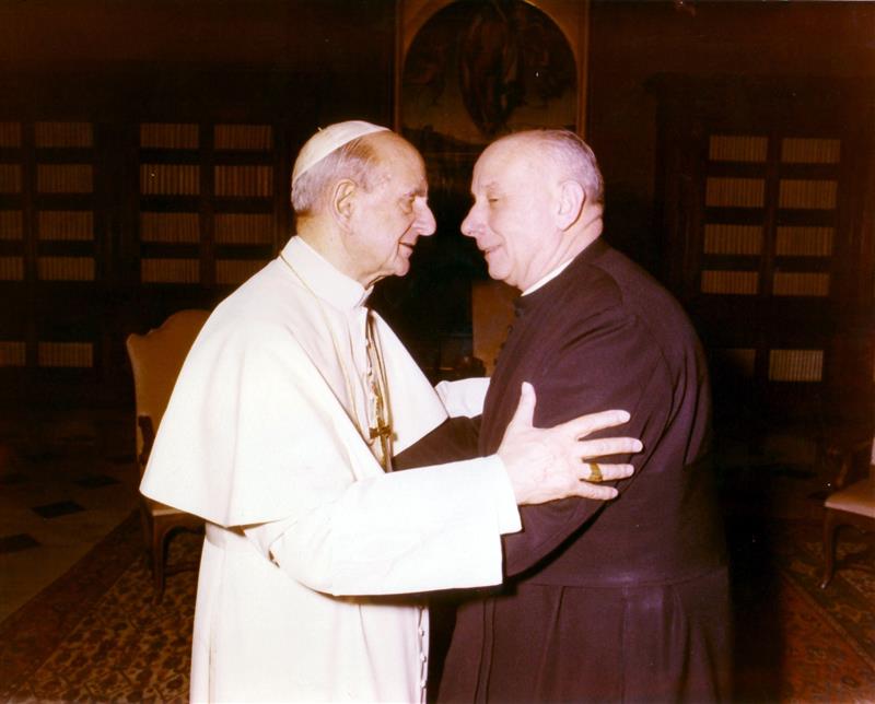 1975, con Papa Paolo VI